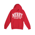 HOLIDAY HOODIE-“Merry Christmas” Bold Letter Design
