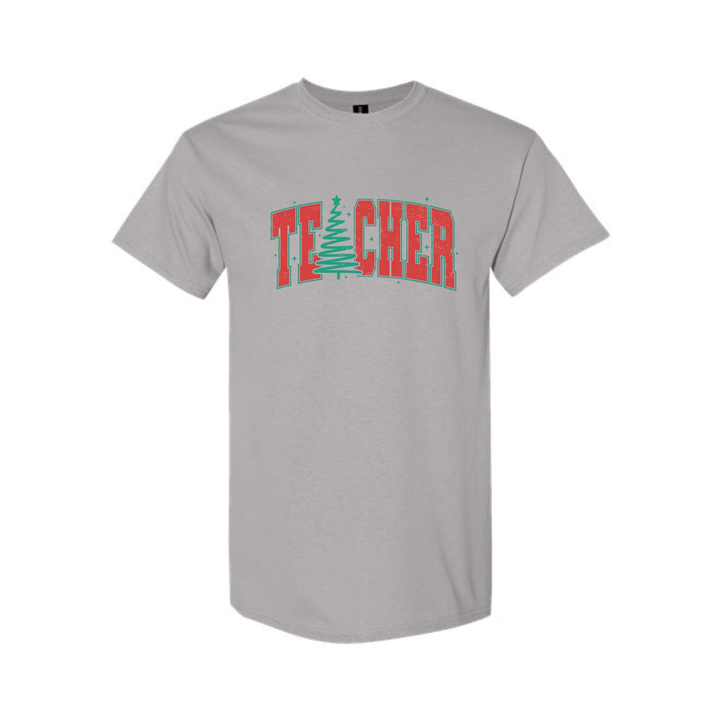Holiday Shirt - Festive “Teacher” Christmas Apparel – Perfect Holiday Gift for Educators