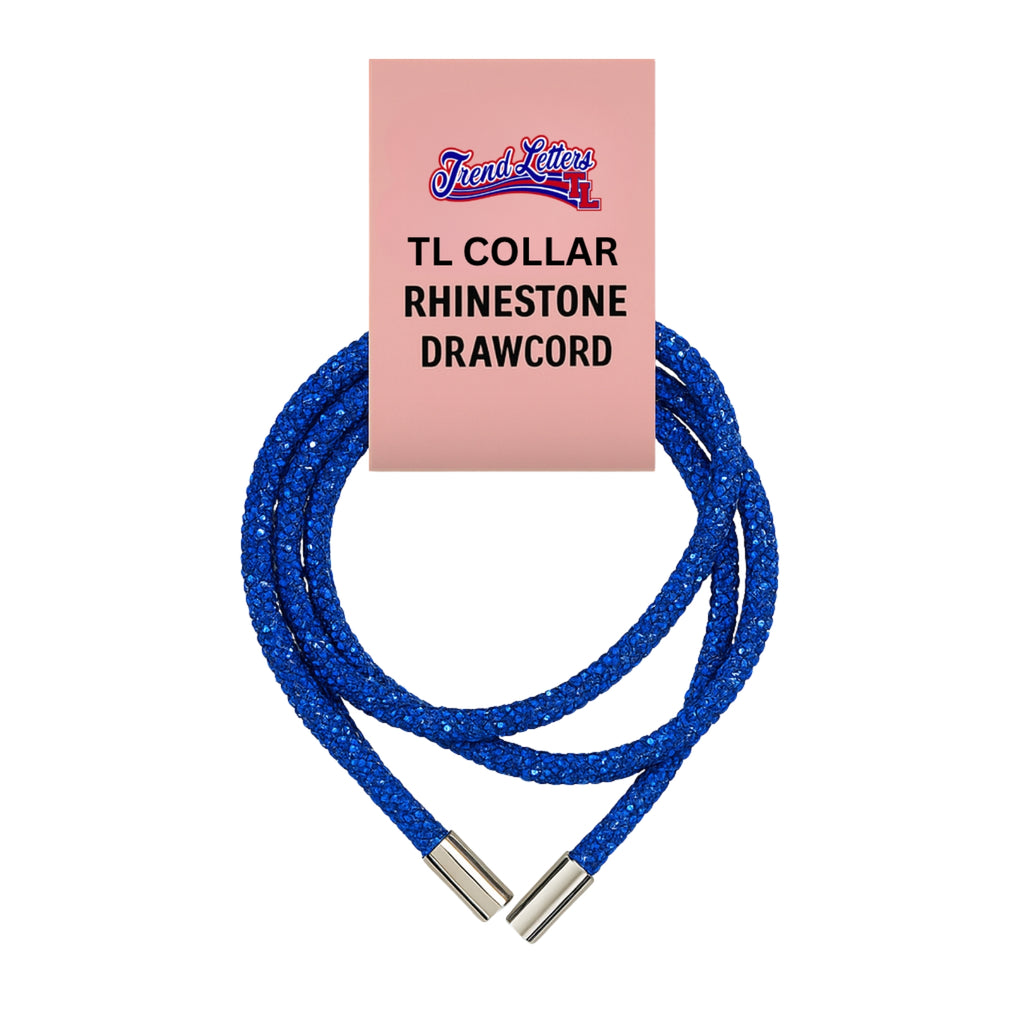 TL Collar Rhinestone Drawcord – Sparkle Replacement Hoodie String