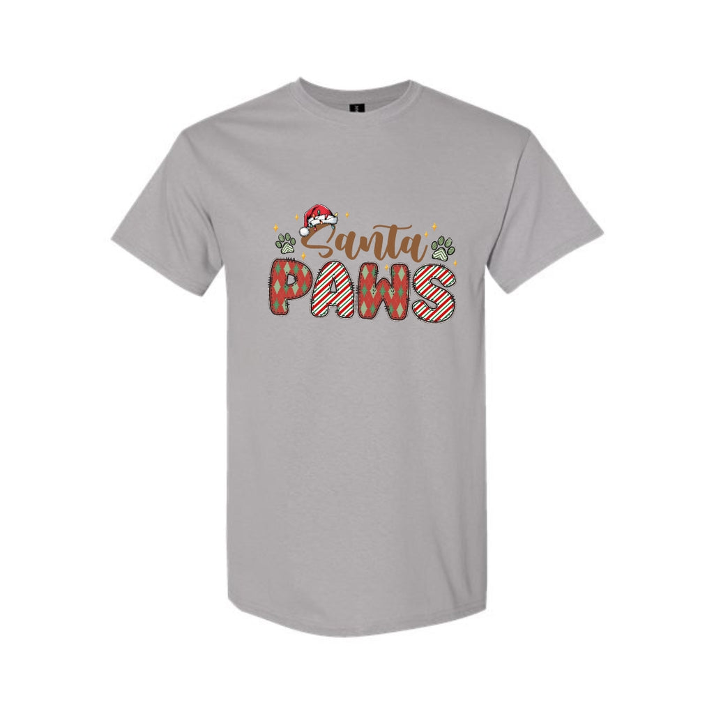 Merry & Furry Tees: Santa Paws Christmas Apparel – Cute Holiday Pet Lover Design