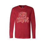 Holiday Long Sleeves- “Merry Christmas” Glitter Script Design