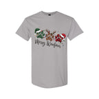 Merry & Furry Tees: Merry Woofmas Paw Print Apparel – Festive Dog Lover Christmas Gift