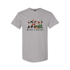 Merry & Furry Tees: Merry & Bright Border Collie Christmas Design – Festive Holiday Dog Lover Gift