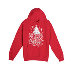 HOLIDAY HOODIE-“Merry and Bright” Christmas Tree Design