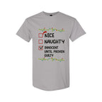 FUNNY HOLIDAY SHIRT: Innocent Until Proven Guilty