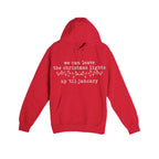 HOLIDAY HOODIE-We can leave the Christmas lights up ’til January