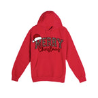HOLIDAY HOODIE-“Merry Christmas” Leopard Santa Design