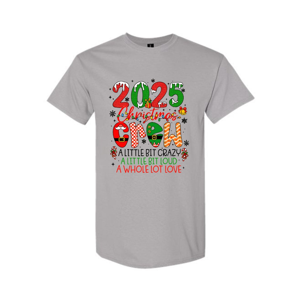 Holiday Shirt - “2025 Christmas Crew” Holiday Design