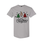 Holiday Shirt -Merry Christmas 3 Graphic Trees