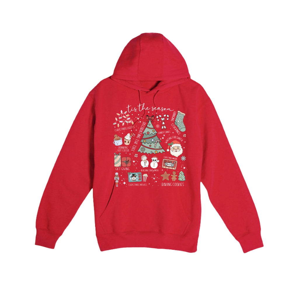 HOLIDAY HOODIE-Tis the Season’ Christmas Icons