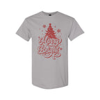 Minimalist Holiday Shirt - Merry and Bright” Christmas Tree Design