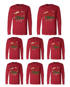 Holiday Long Sleeves- Family Claus Christmas Apparel Collection – Matching Holiday Outfits for the Whole Family