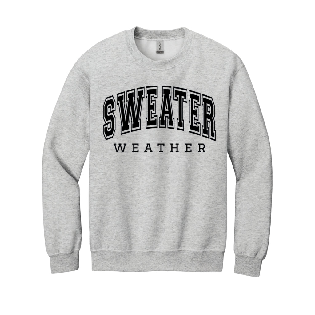 Holiday Crewneck Sweatshirt-Sweater Weather