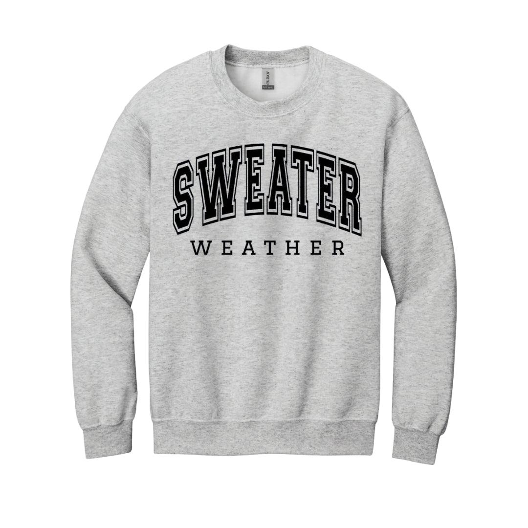 Holiday Crewneck Sweatshirt-Sweater Weather