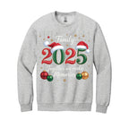 Holiday Crewneck Sweatshirt-Too Hot for Ugly Sweater” Holiday Graphic (Copy)