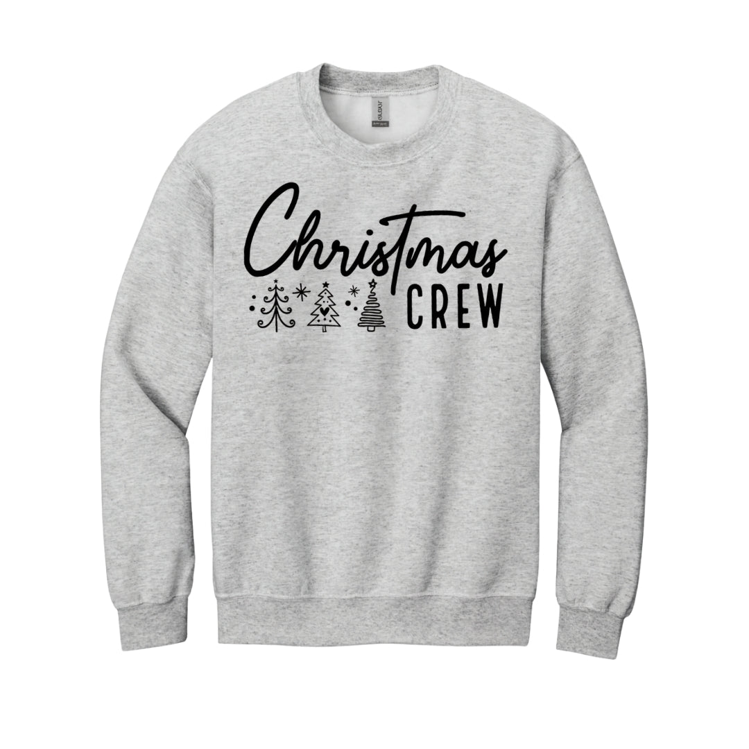Holiday Crewneck Sweatshirt-Christmas Crew