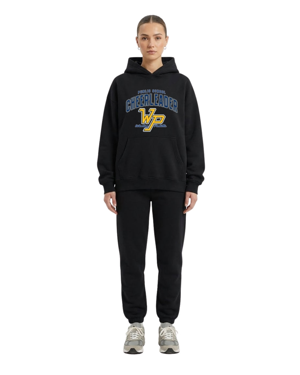 Wesley Padilla Hoodie + Jogger Set - Public Cheer (Collegiate-Style)