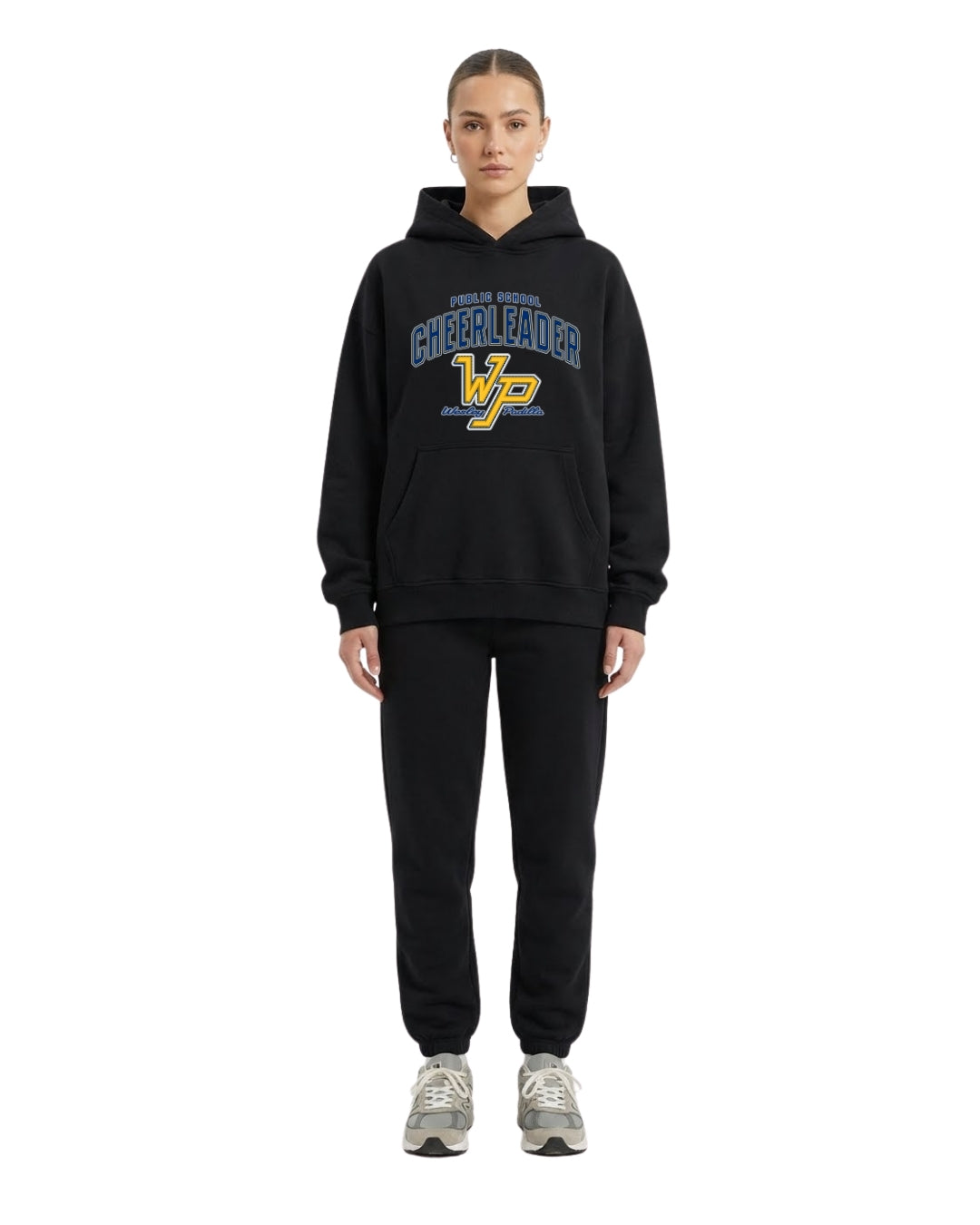 Wesley Padilla Hoodie + Jogger Set - Public Cheer (Collegiate-Style)