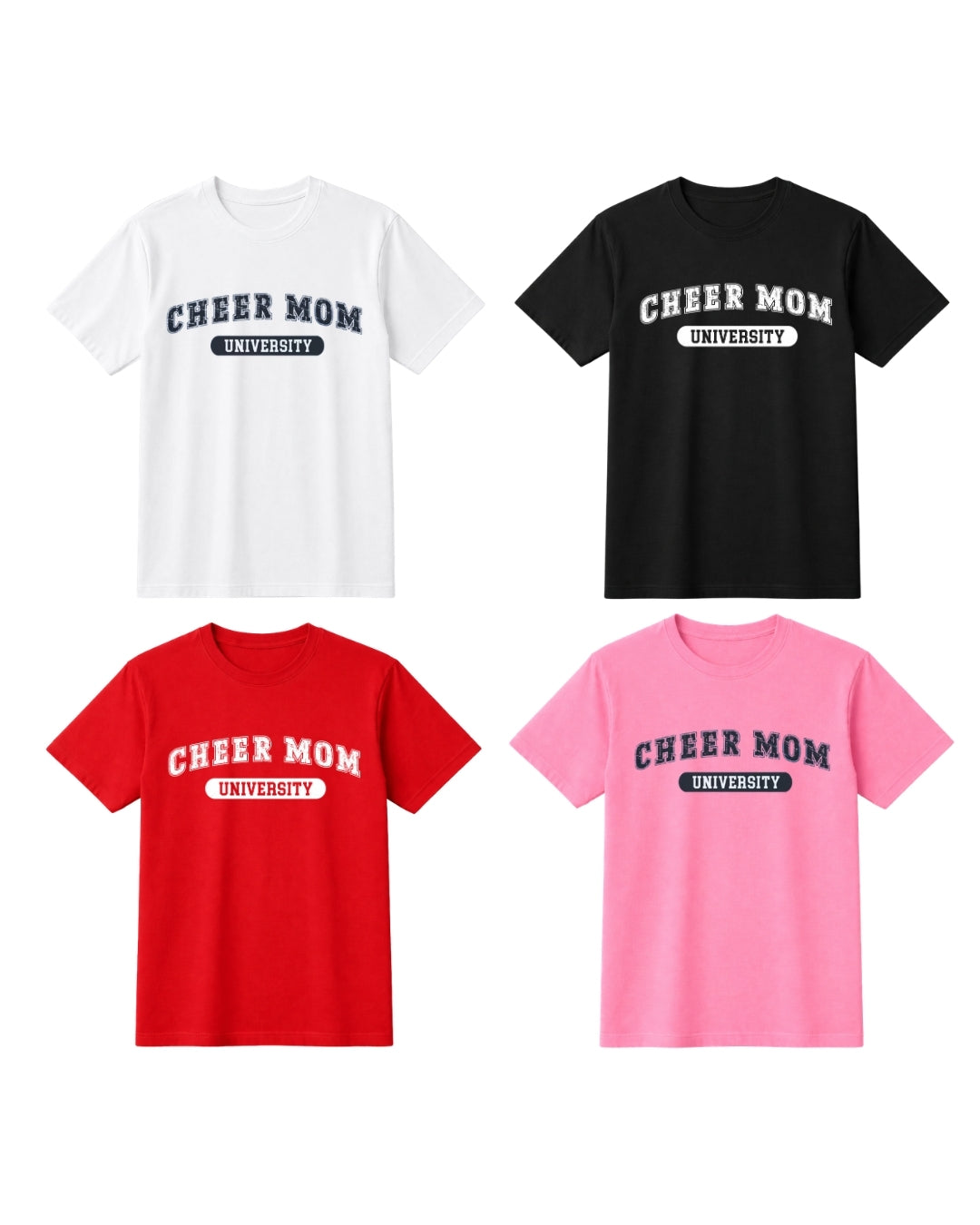 Cheer Mom University Shirt – Vintage Varsity Cheer Mom Apparel