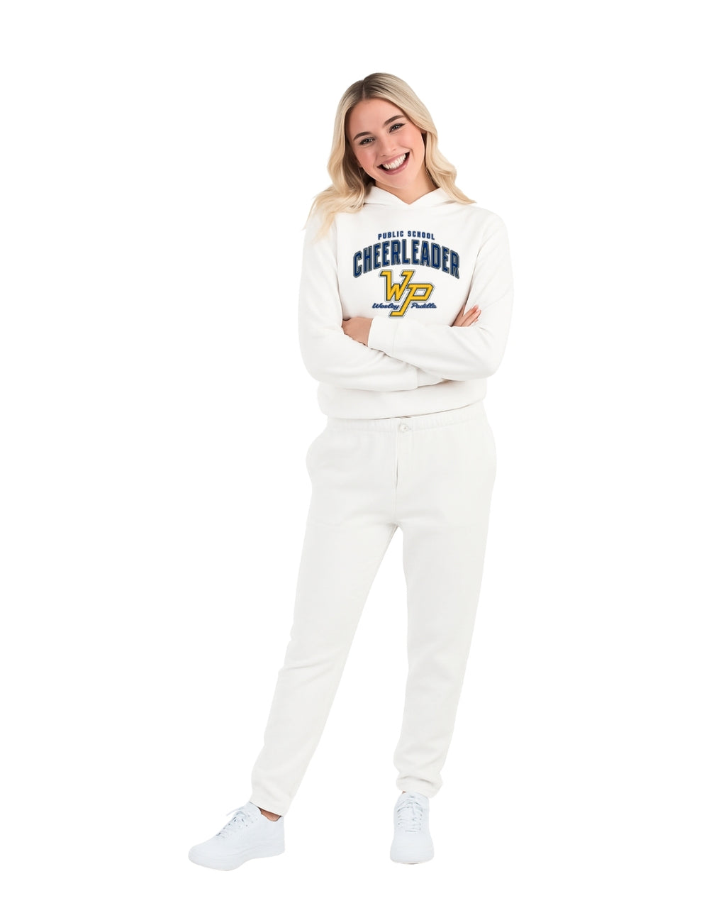 Wesley Padilla Hoodie + Jogger Set - Public Cheer (Collegiate-Style)
