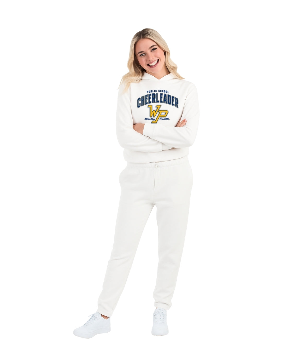 Wesley Padilla Hoodie + Jogger Set - Public Cheer (Collegiate-Style)