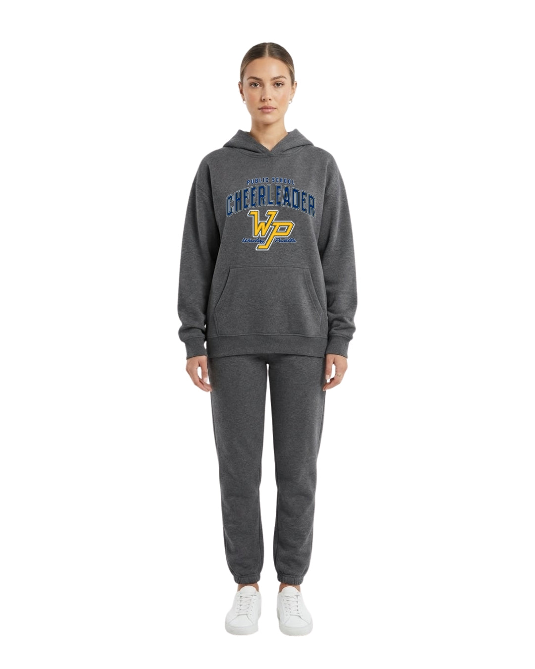 Wesley Padilla Hoodie + Jogger Set - Public Cheer (Collegiate-Style)