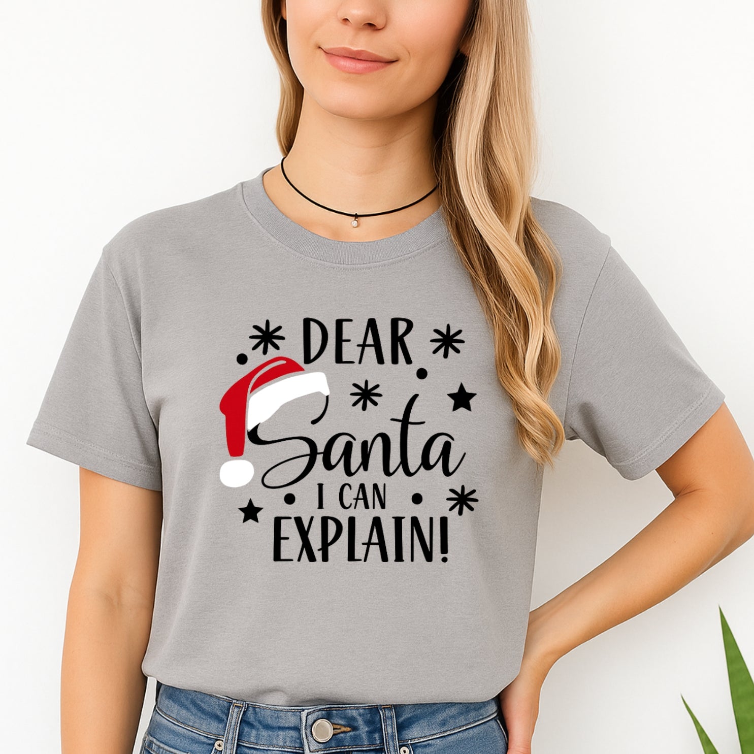 FUNNY HOLIDAY SHIRT: Dear Santa, I Can Explain!
