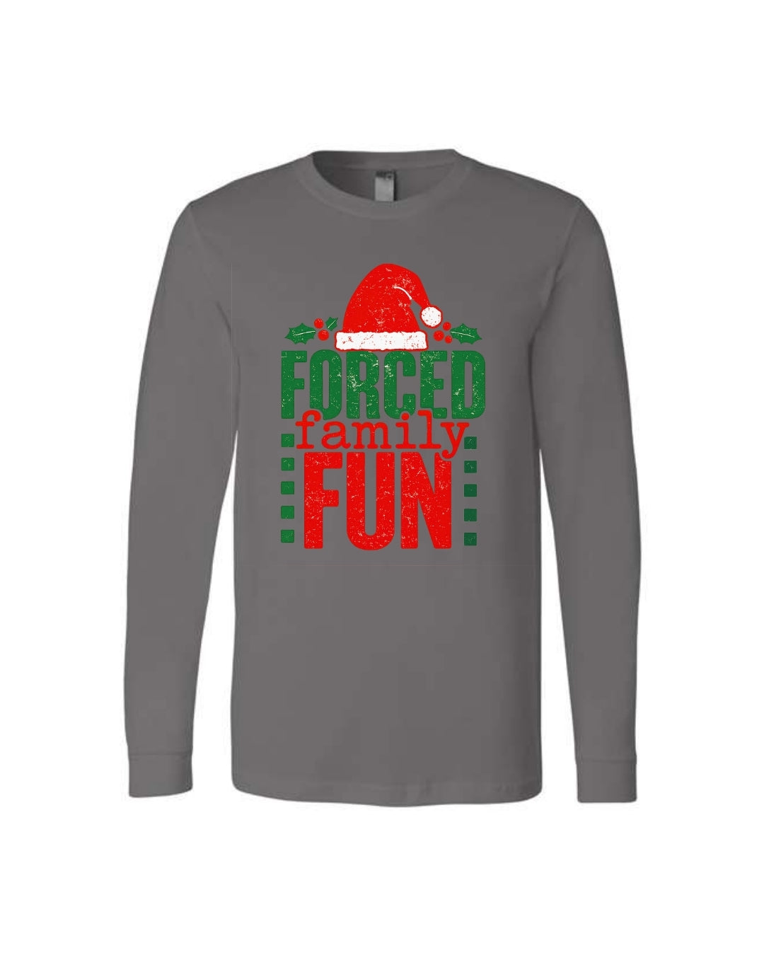 “Holiday Forced Family Fun Festive Humor Design”