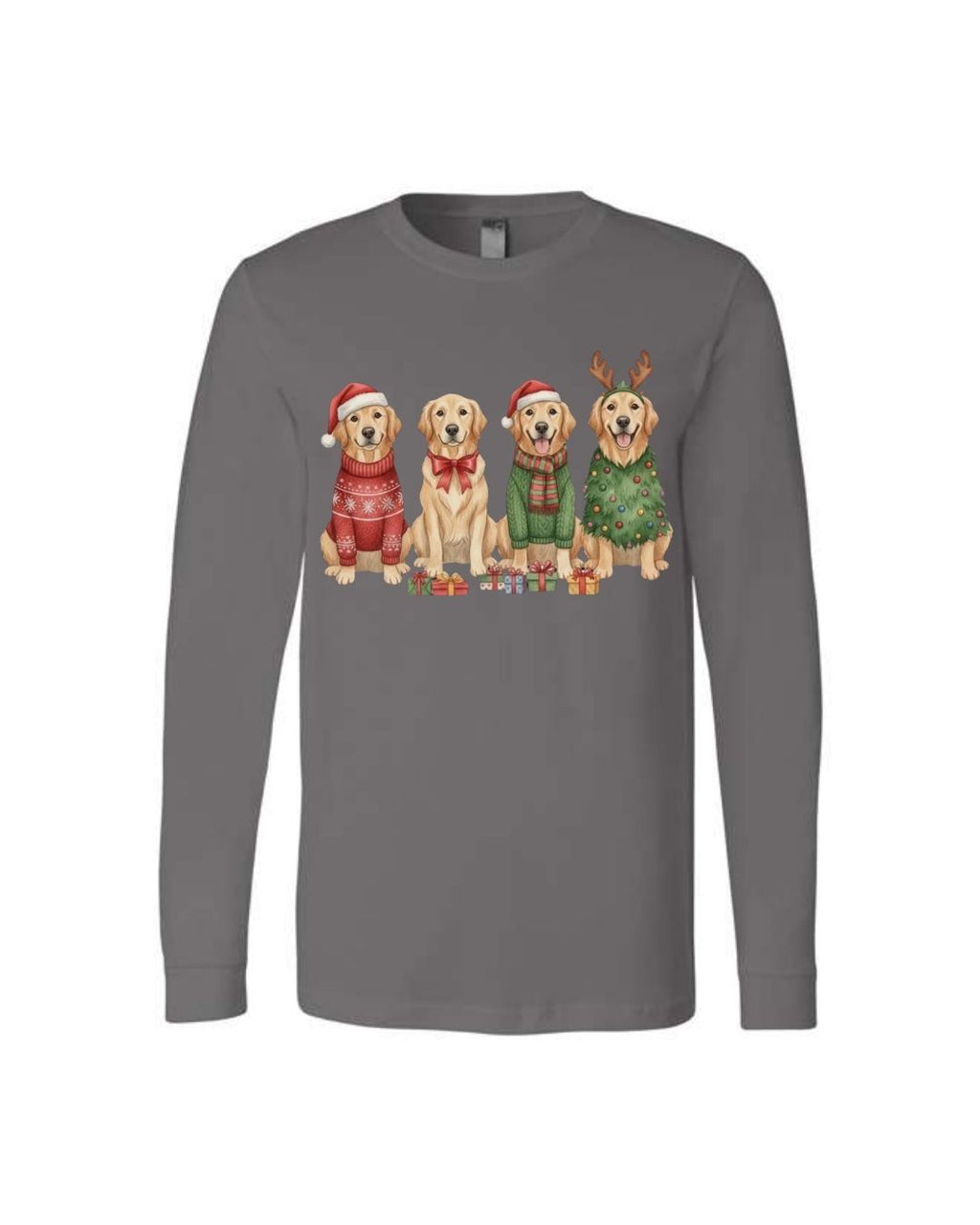 Golden Retriever Christmas Dogs Design – Festive Holiday Dog Lover Gift