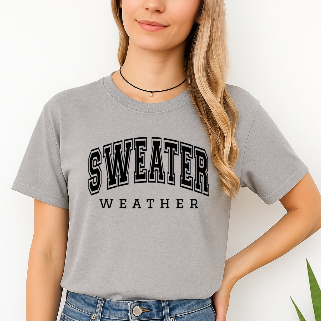 Minimalist Holiday Shirt - Sweater Weather