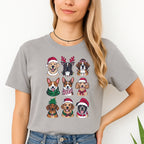 Merry & Furry Tees: Festive Christmas Dog Apparel – Cute Holiday Dog Lover Design
