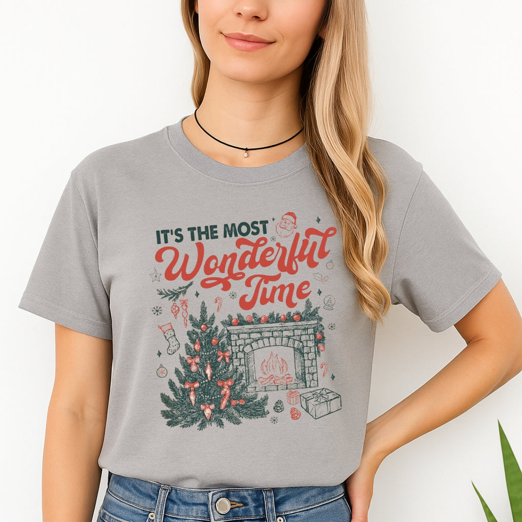 Holiday Shirt - It’s the Most Wonderful Time Christmas Graphic