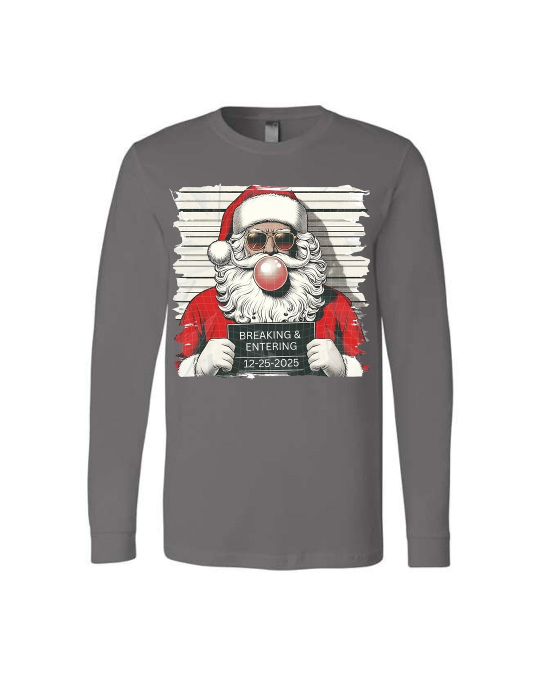 “Santa’s Christmas Mugshot Design”