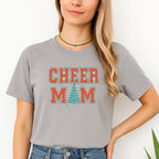 Holiday Shirt - Festive “Cheer Mom” Christmas Apparel – Perfect Holiday Spirit Wear for Cheer Moms
