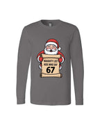 “Santa’s Naughty List Number”