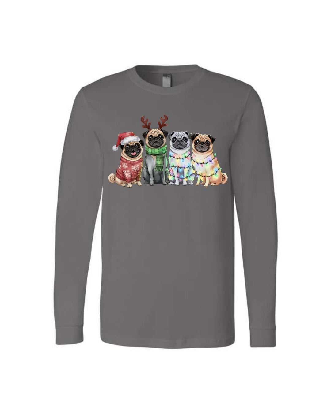 Festive Pug Christmas Apparel – Cute Holiday Dog Lover Gift