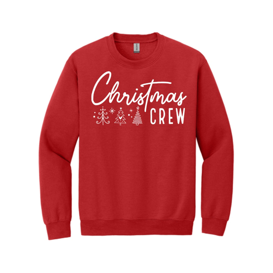 Holiday Crewneck Sweatshirt-Christmas Crew