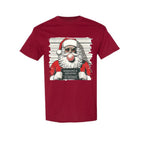 FUNNY HOLIDAY SHIRT: “Santa’s Christmas Mugshot Design”