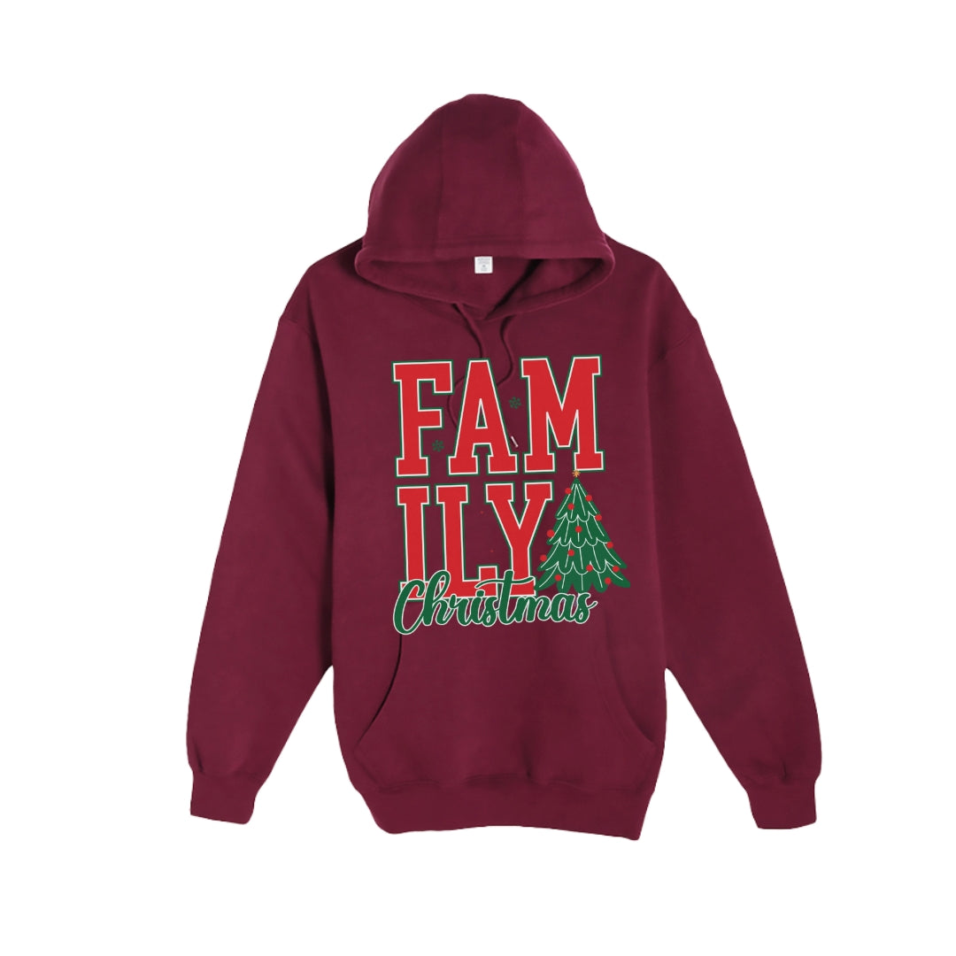 HOLIDAY HOODIE-FamILY Christmas