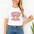 You Got a Pizza of My Heart Sweatshirt & Tee – Funny Valentine Pizza Shirt