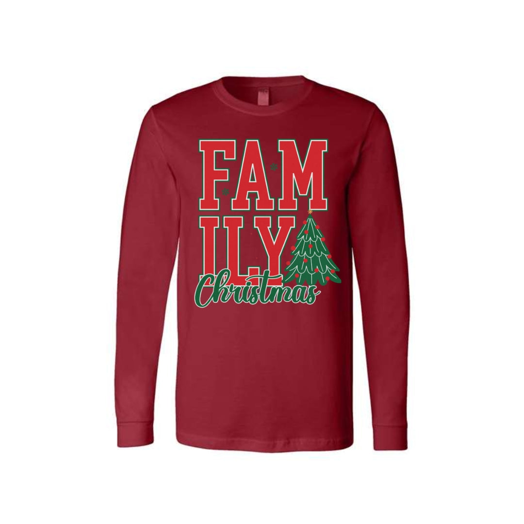 Holiday Long Sleeves-FamILY Christmas