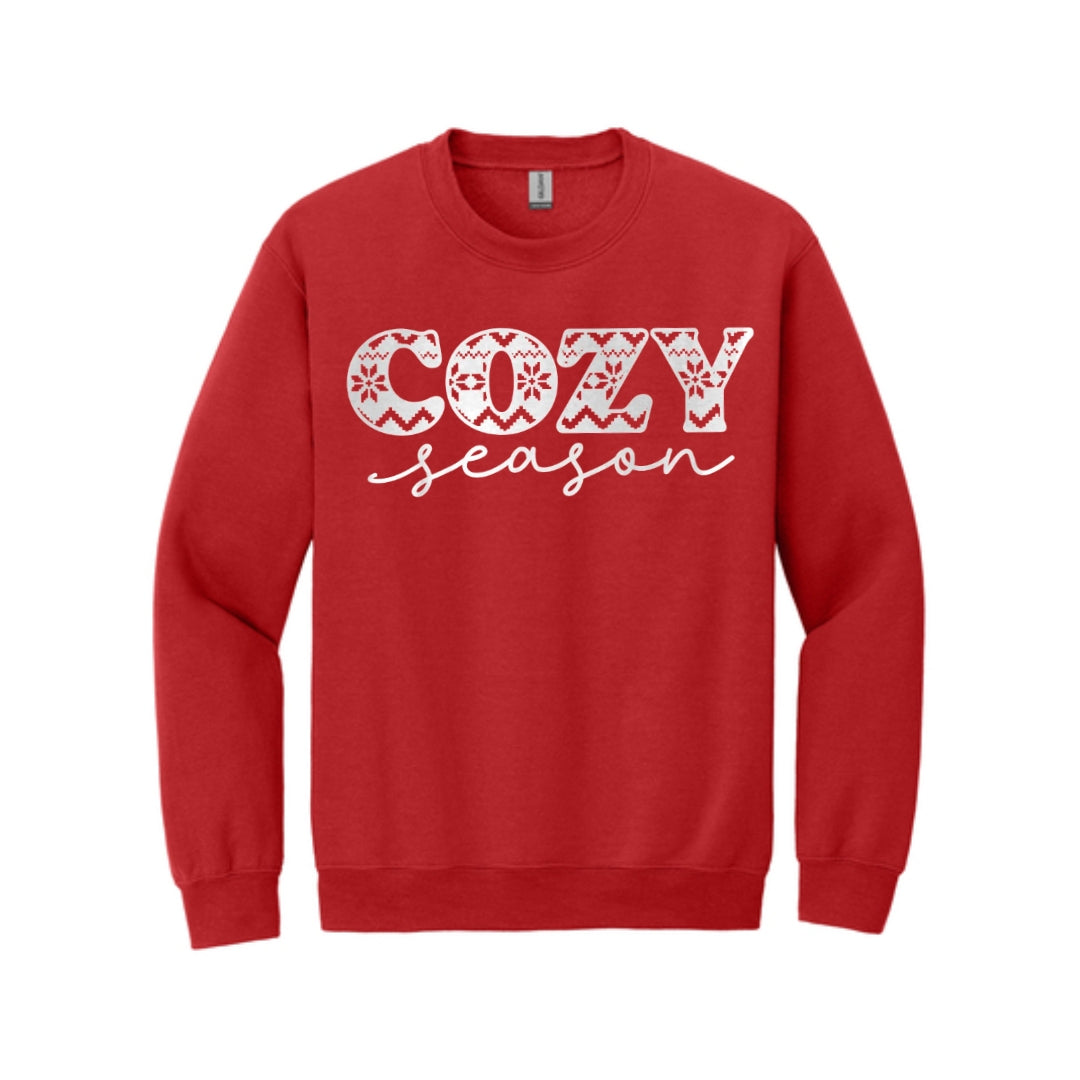 Holiday Crewneck Sweatshirt-Cozy Season
