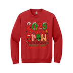 Holiday Crewneck Sweatshirt- “2025 Christmas Crew” Holiday Design