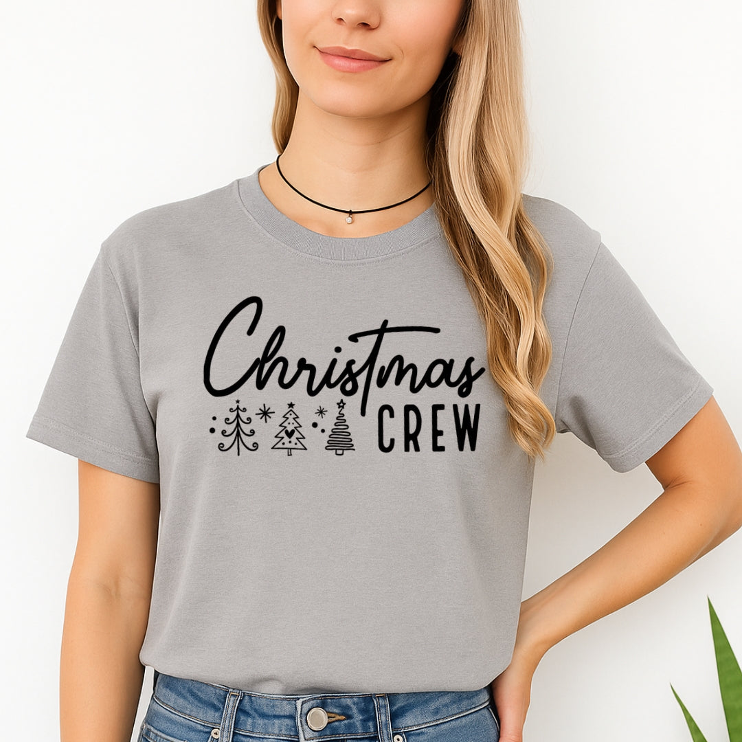 Minimalist Holiday Shirt - Christmas Crew