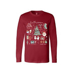 Holiday Long Sleeves- ‘Tis the Season’ Christmas Icons