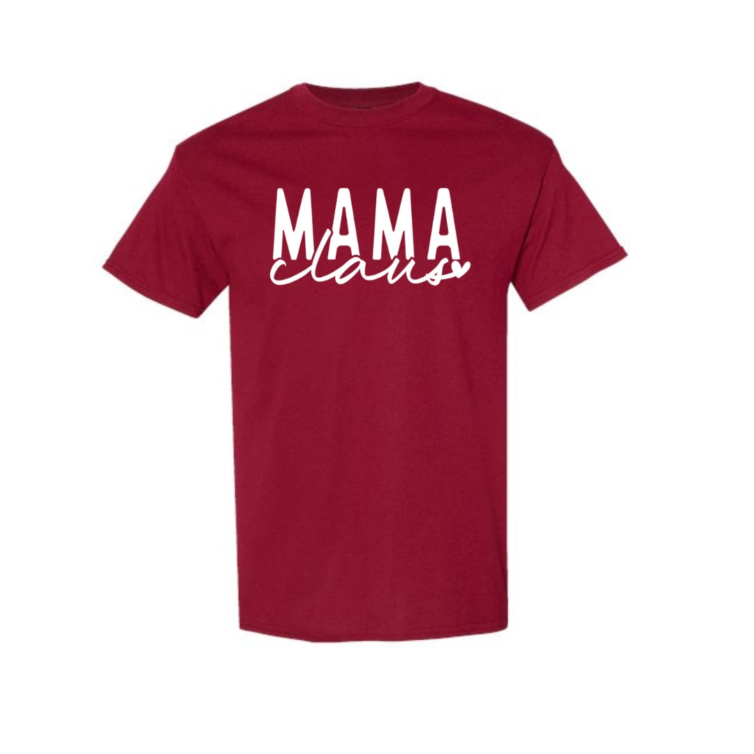 Holiday Shirt - Mama Claus Christmas Apparel – Festive Holiday Outfit for Moms Who Love Christmas