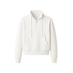 Half Time (Quarter Zip)-White