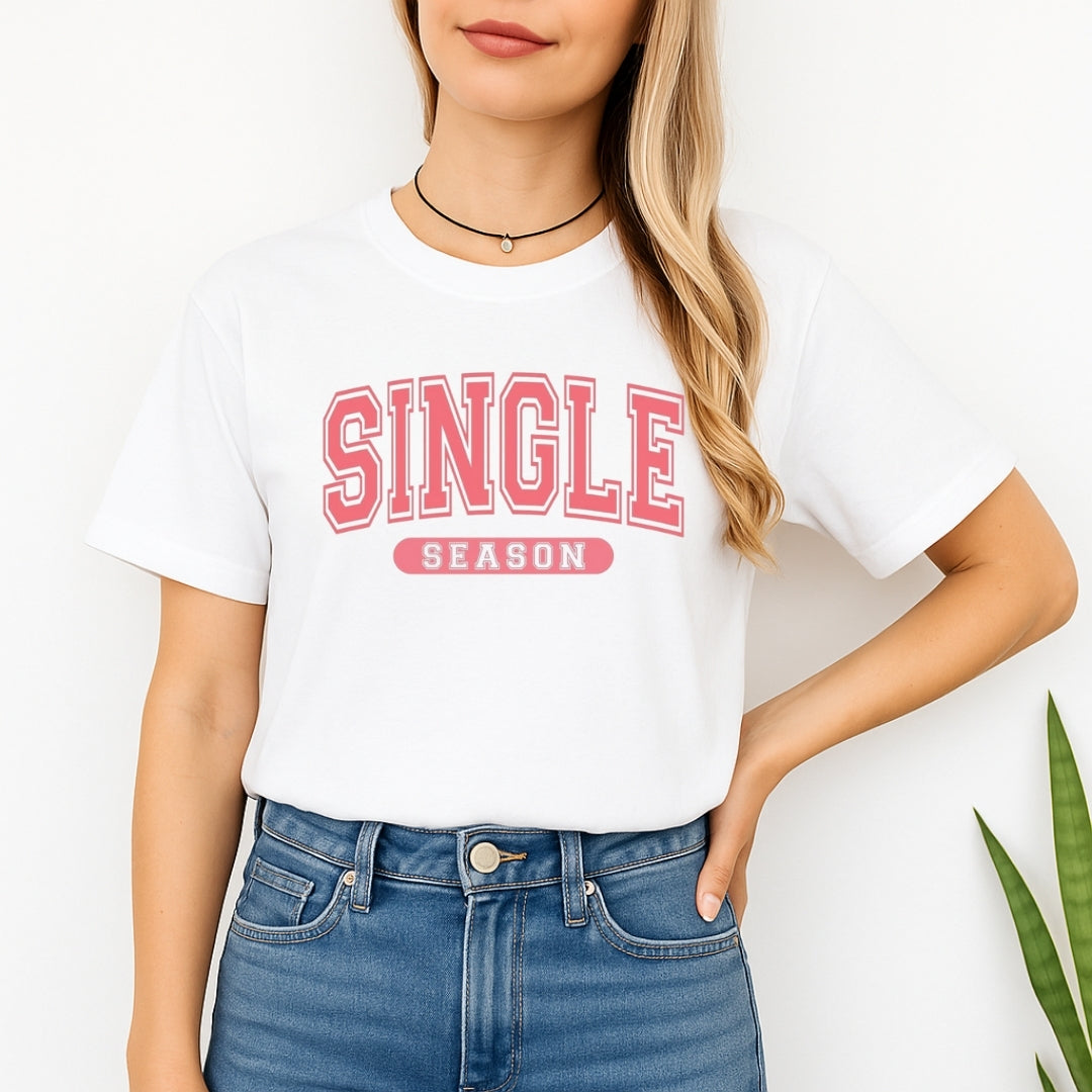 Single Season Sweatshirt & Tee – Valentine’s Day Single Era Outfit