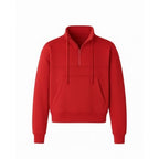 Half Time (Quarter Zip)-Red