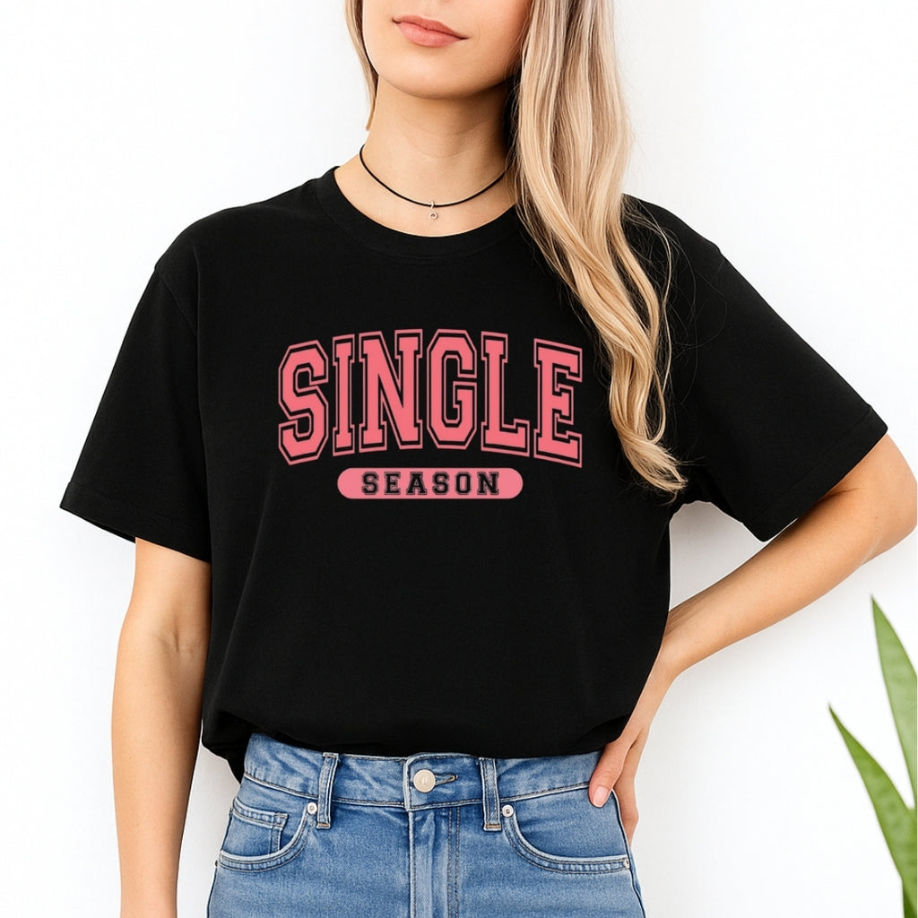 Single Season Sweatshirt & Tee – Valentine’s Day Single Era Outfit